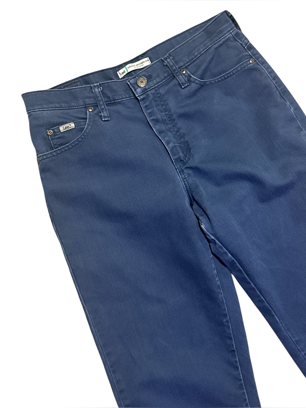 LEE Relaxed Straight Leg Jeans 6 Indigo Wash NWOT - Picture 3 of 11